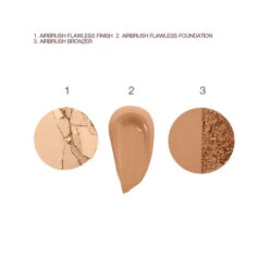 CHARLOTTE'S 3-STEP AIRBRUSH ROUTINE -SEP Beauty Shop 3 Step Bronze Routine Swatch