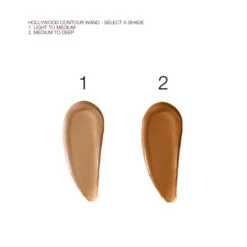 CHARLOTTE’S BEAUTIFUL SKIN GLOW & CONTOUR KIT -SEP Beauty Shop Hollywood Contour Wand Labelled Swatch