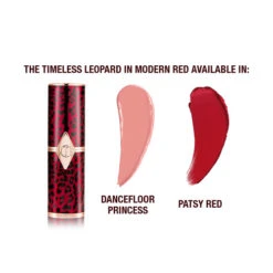 HOT LIPS KIT 13 HOT LIPS KIT -SEP Beauty Shop HotLips2 Packaging and swatches leopard modern red
