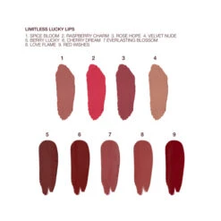 LIMITLESS LUCKY LIPS DUO -SEP Beauty Shop LLL Labelled Swatch