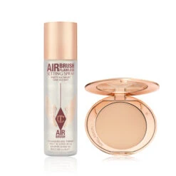 NEW! AIRBRUSH FLAWLESS FINISH & SET DUO